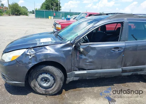 2011 Subaru Outback 2.5I from USA, damaged, VIN 4S4BRBAC2B3404515